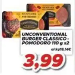 MA Supermercati Unconventional burger classico - pomodoro offerta