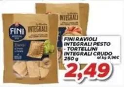 MA Supermercati Finì ravioli integrali pesto - tortellini integrali crudo offerta