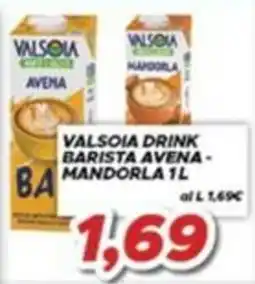 MA Supermercati Valsolia drink barista avena mandorla offerta