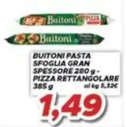 MA Supermercati Buitoni pasta sfoglia gran spessore offerta