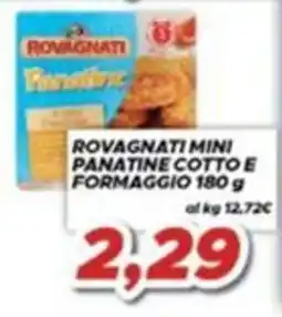 MA Supermercati Rovagnati mini panatine cotto e formaggio offerta
