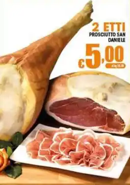 Sacoph Prosciutto San Daniele offerta