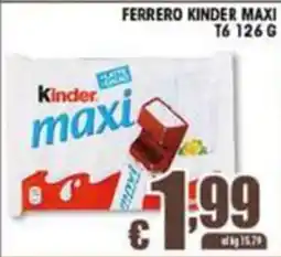 Sacoph Kinder maxi offerta
