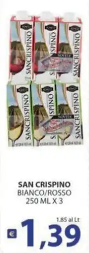Supermercati Bruscoli San Crispino Bianco/Rosso offerta