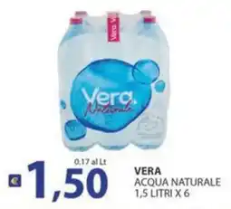 Supermercati Bruscoli Vera Acqua Naturale offerta