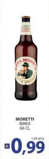 Supermercati Bruscoli Moretti Birra offerta