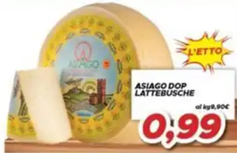 Asiago Dop Lattebusche