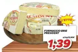 MA Supermercati Formaggio Brie President offerta