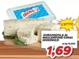MA Supermercati Gorgonzola al mascarpone Gimàs offerta