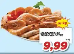MA Supermercati Mazzancolle tropicali cotte offerta
