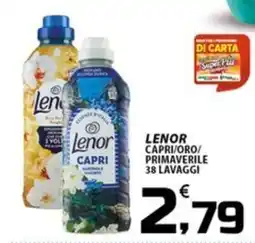 SpesaPiù Supermercati Lenor Capri offerta