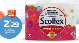 SpesaPiù Supermercati Scottex asciugatutto amore di casa offerta