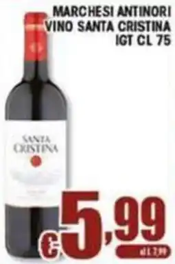 Sacoph Marchesi Antinori Vino Santa Cristina offerta