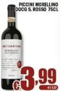 Sacoph Piccini Morellino di Scansano offerta