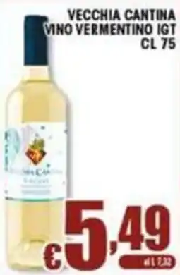 Sacoph Vecchia Cantina Vino Vermentino IGT offerta