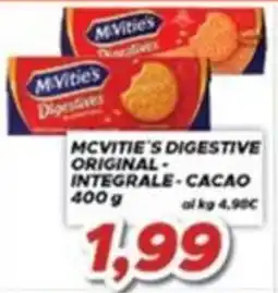 MA Supermercati McVitie's Digestive offerta