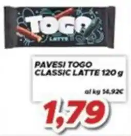 MA Supermercati Pavesi Togo Classic Latte offerta