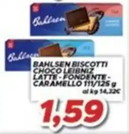 MA Supermercati Bahlsen biscotti choco leibniz latte - fondente - caramello offerta