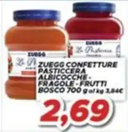 MA Supermercati Zuegg confettura pasticcera albicocche fragole frutti bosco offerta