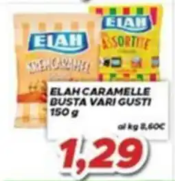 MA Supermercati Elah caramelle busta vari gusti offerta