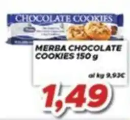 MA Supermercati Merba chocolate cookies offerta
