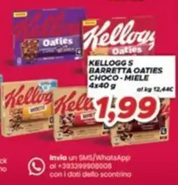 MA Supermercati Kellogg's Barretta Oaties offerta