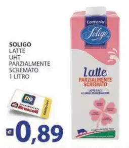 Supermercati Bruscoli Latte parzialmente scremato offerta