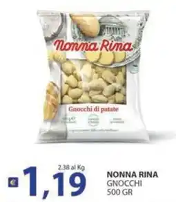 Supermercati Bruscoli Nonna Rina Gnocchi offerta