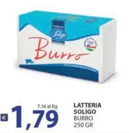 Supermercati Bruscoli Burro Latteria Soligo offerta