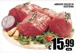 Sacoph Arrosto scelto di scottona offerta