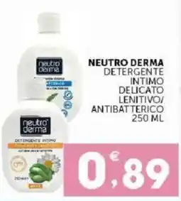 Mercadò Neutro derma Detergente intimo delicato lenitivo/antibatterico offerta
