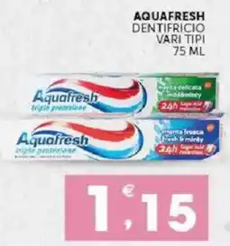 Mercadò Aquafresh dentifricio vari tipi offerta
