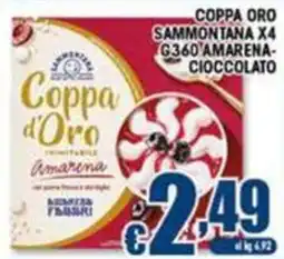 Sacoph Coppa d'Oro Amarena offerta