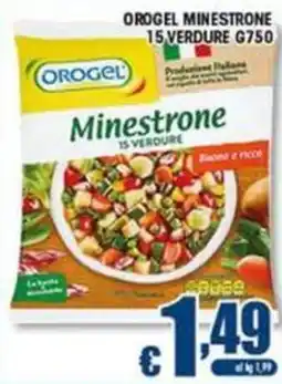 Sacoph Orogel Minestrone 15 Verdure offerta