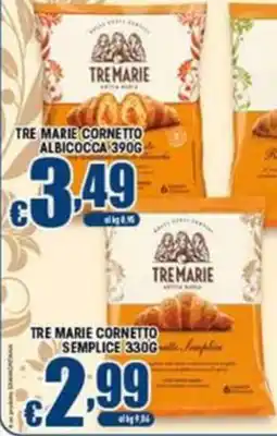 Sacoph Tre Marie Cornetto Albicocca offerta
