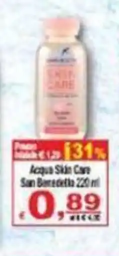 CTS Supermercati Acqua Skin Care Sun Boreadetta offerta