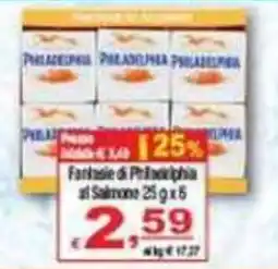 CTS Supermercati Fantasie di Philadelphia al Salmone offerta