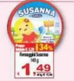 CTS Supermercati Formaggio Susanna offerta