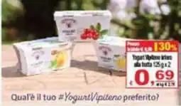 CTS Supermercati Yogurt Vipiteno intero offerta