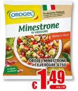Sacoph Orogel minestrone 15 verdure offerta