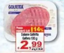 CTS Supermercati Salame Golletta offerta