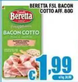 Sacoph Beretta bacon cotto offerta