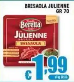 Sacoph Beretta Jülienne Bresaola offerta