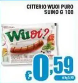Sacoph Citterio Wuoi Puro Suino offerta