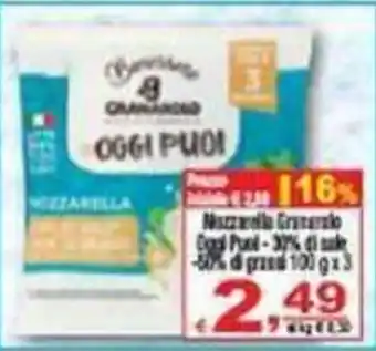 Oggi Puoi Mozzarella Grana