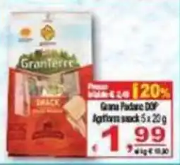 CTS Supermercati Graniterre Agriforn snack offerta