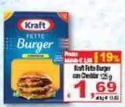 CTS Supermercati Kraft Petite Burger con Cheddar offerta