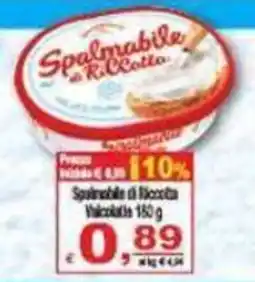 CTS Supermercati Spalmabile di Ricotta offerta