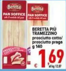 Iper Triscount Beretta più tramezzino prosciutto cotto offerta