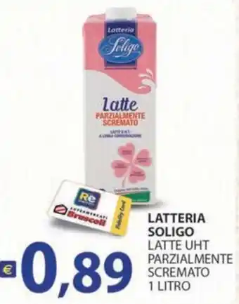 Latte UHT parzialmente scremato